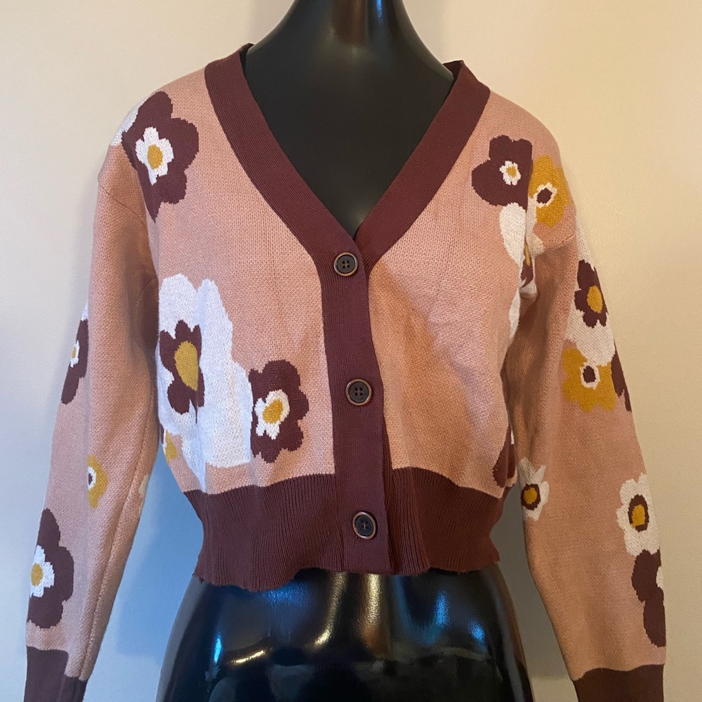 Knit cardigan